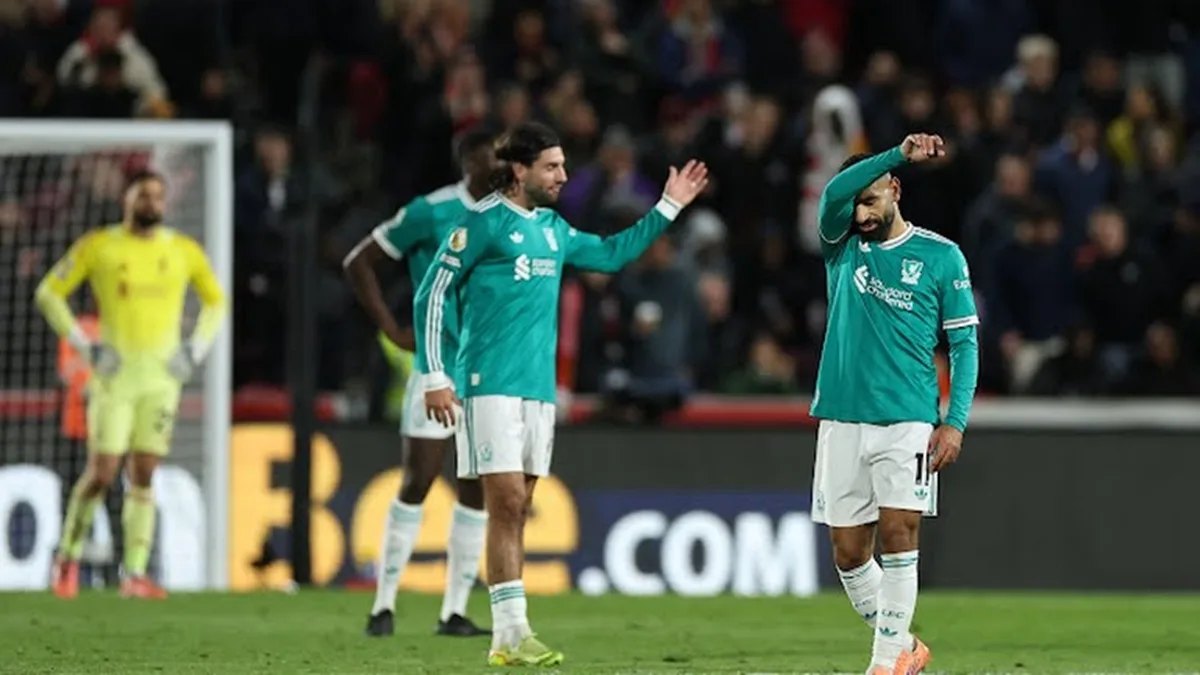 Classement de la Premier League anglaise après la défaite de Liverpool contre Brentford