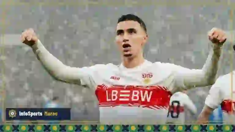 Bilal El Khannouss poursuit sa progression en Bundesliga